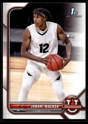 _10 2002 Bowman University #60 Jabari Walker