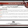 2002 Bowman University  #90 Patrick Baldwin Jr.