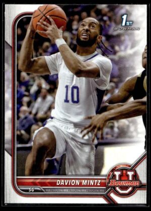 _10 2002 Bowman University #45 Davion Mintz