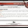 2002 Bowman University  #45 Davion Mintz