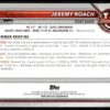 2002 Bowman University  #79 Jeremy Roach