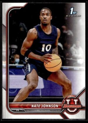_10 2002 Bowman University #59 Nate Johnson