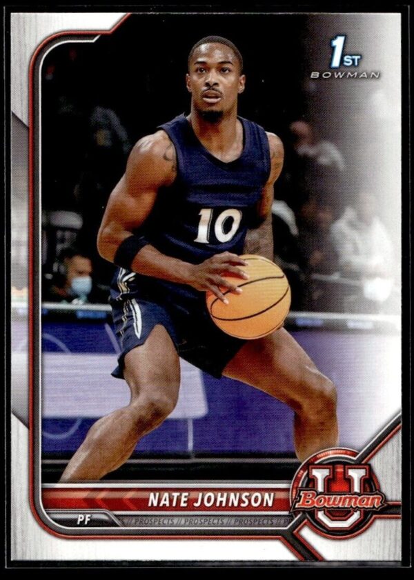 2002 Bowman University  #59 Nate Johnson