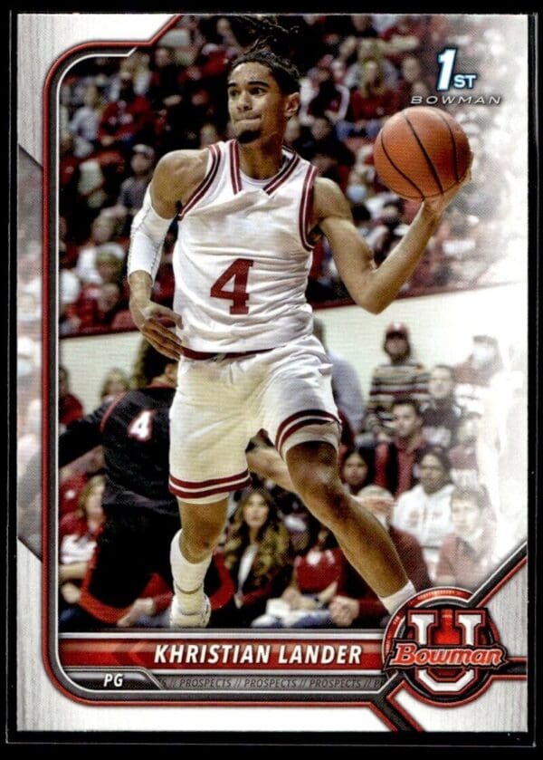 2002 Bowman University  #17 Khristian Lander