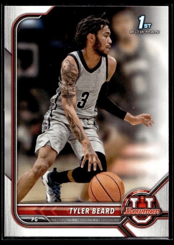 2002 Bowman University  #19 Tyler Beard