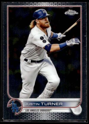 2022 Topps Chrome Los Angeles Dodgers #194 Justin Turner
