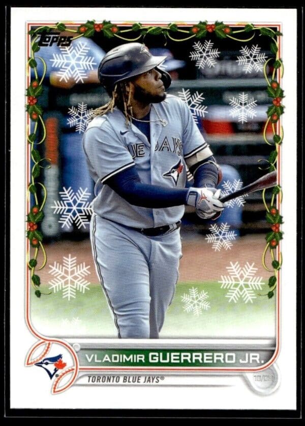 2022 Topps Holiday Toronto Blue Jays #HW10 Vladimir Guerrero Jr.