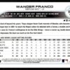 2022 Topps Holiday Tampa Bay Rays #HW181 Wander Franco RC Rookie