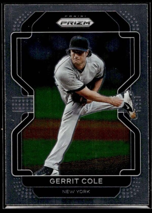 _10 2022 Panini Prizm New York Yankees #20 Gerrit Cole