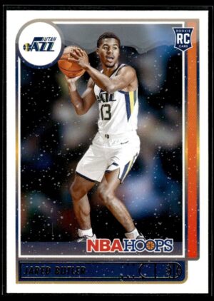 2021 NBA Hoops Winter Edition Utah Jazz #216 Jared Butler RC Rookie