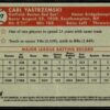 2021 Topps Chrome Platinum Anniversary Boston Red Sox #497 Carl Yastrzemski
