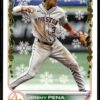 2022 Topps Holiday Houston Astros #HW129 Jeremy Pena RC Rookie