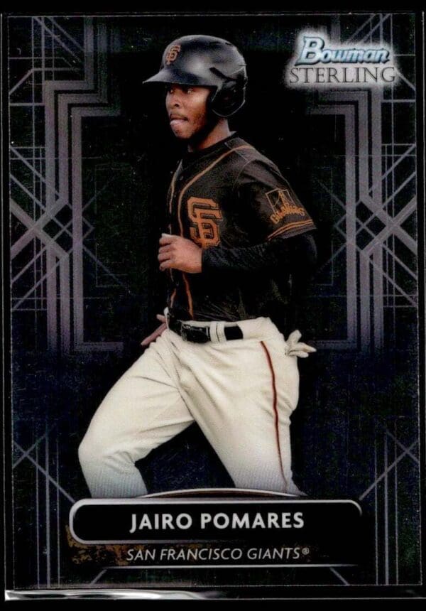 _10 2022 Bowman Sterling San Francisco Giants #BSP-65 Jairo Pomares