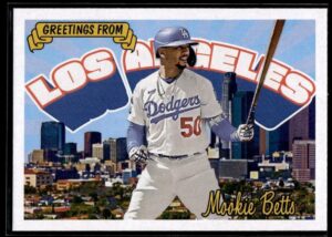 _10 2022 Topps Archives Los Angeles Dodgers #PC-8 Mookie Betts