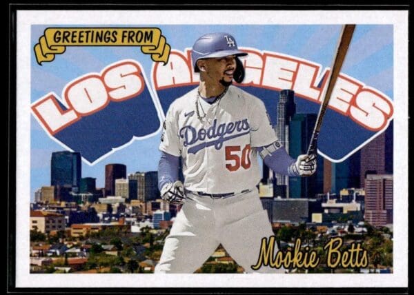2022 Topps Archives Los Angeles Dodgers #PC-8 Mookie Betts