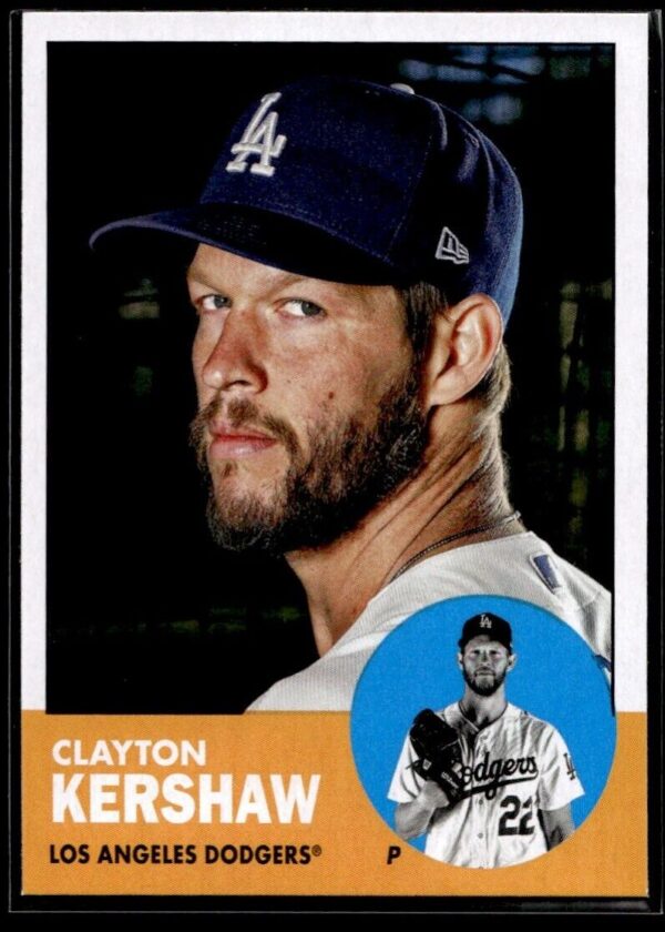 2022 Topps Archives Los Angeles Dodgers #62 Clayton Kershaw