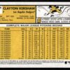 2022 Topps Archives Los Angeles Dodgers #62 Clayton Kershaw