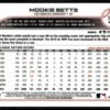 2022 Topps Chrome Los Angeles Dodgers #100 Mookie Betts Refractor