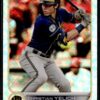 2022 Topps Chrome Milwaukee Brewers #106 Christian Yelich Logofractor