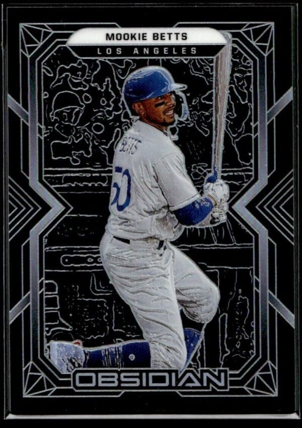 2022 Panini Obsidian Los Angeles Dodgers #51 Mookie Betts