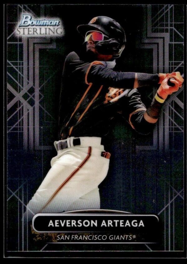 2022 Bowman Sterling San Francisco Giants #BSP-56 Aeverson Arteaga