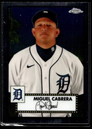 2021 Topps Chrome Platinum Anniversary Detroit Tigers #194 Miguel Cabrera Autogr
