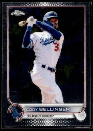 2022 Topps Chrome Los Angeles Dodgers #106 Cody Bellinger
