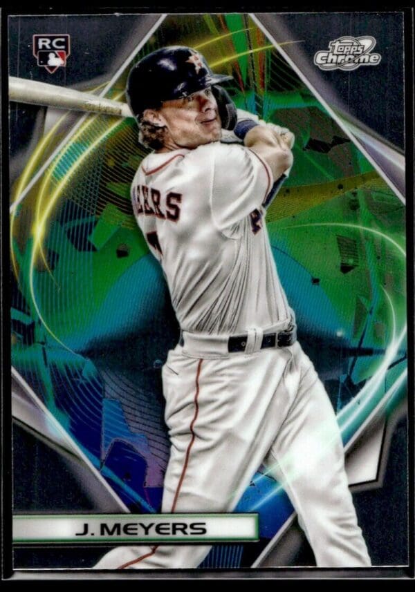 _10 2022 Topps Chrome Houston Astros #159 Jake Meyers RC Rookie