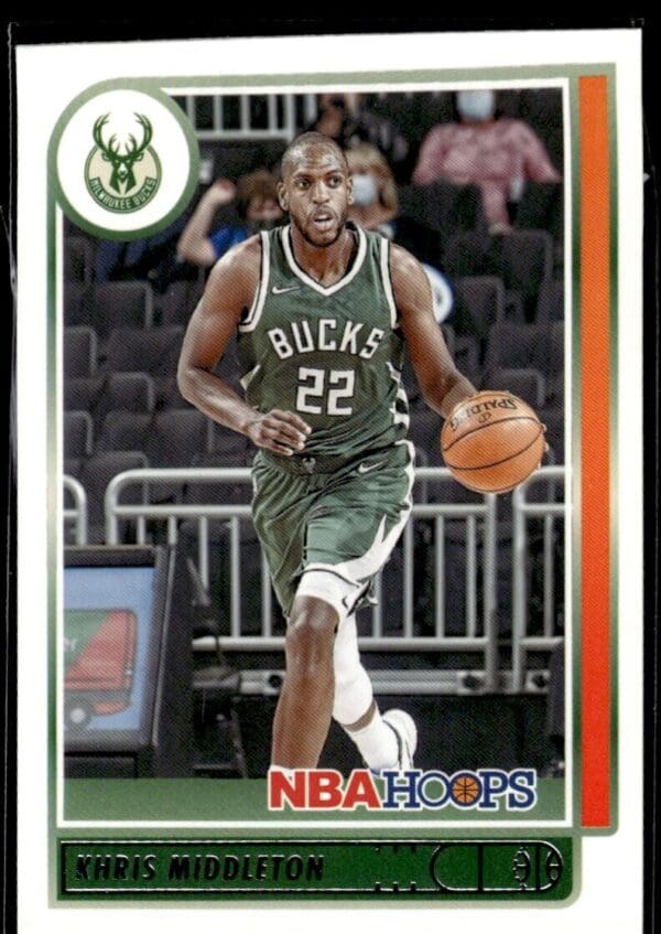 2021 NBA Hoops Milwaukee Bucks #83 Khris Middleton