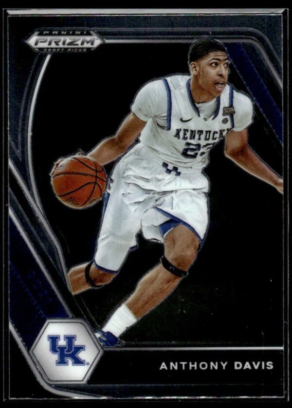 2021 Panini Prizm Draft Picks Kentucky Wildcats #58 Anthony Davis