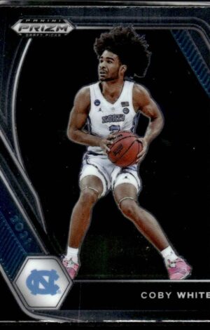 2021 Panini Prizm Draft Picks North Carolina Tar Heels #35 Coby White