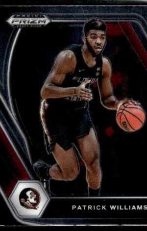2021 Panini Prizm Draft Picks Florida State Seminoles #47 Patrick Williams