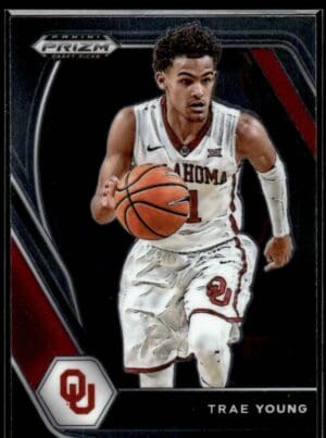 2021 Panini Prizm Draft Picks Oklahoma Sooners #78 Trae Young