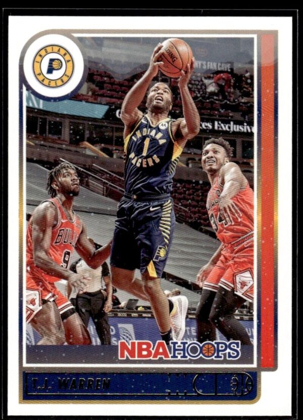 2021 NBA Hoops Winter Edition Indiana Pacers #5 T.J. Warren