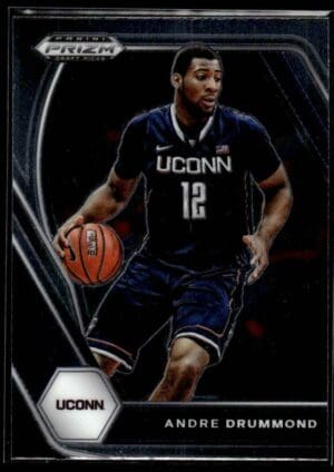2021 Panini Prizm Draft Picks Connecticut Huskies #92 Andre Drummond