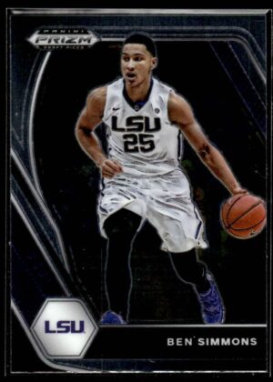 2021 Panini Prizm Draft Picks LSU Tigers #71 Ben Simmons