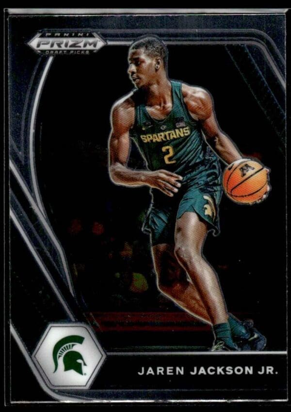 2021 Panini Prizm Draft Picks Michigan State Spartans #31 Jaren Jackson Jr.
