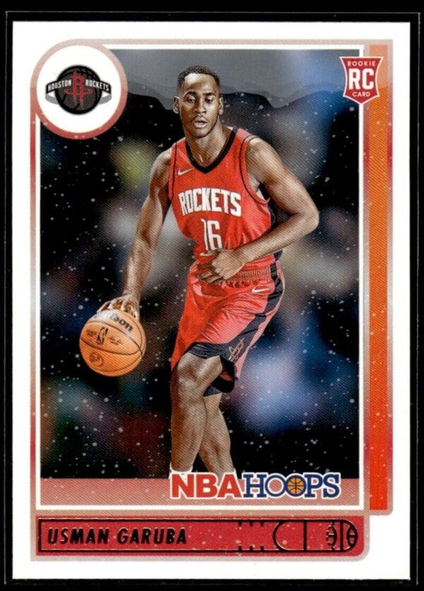 2021 NBA Hoops Winter Edition Houston Rockets #238 Usman Garuba RC Rookie