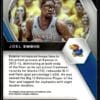 2021 Panini Prizm Draft Picks Kansas Jayhawks #59 Joel Embiid