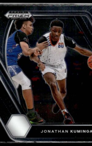 2021 Panini Prizm Draft Picks Golden State Warriors #5 Jonathan Kuminga RC