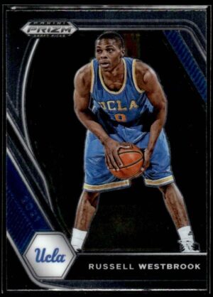 2021 Panini Prizm Draft Picks UCLA Bruins #54 Russell Westbrook
