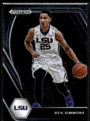 2021 Panini Prizm Draft Picks LSU Tigers #71 Ben Simmons