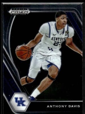 2021 Panini Prizm Draft Picks Kentucky Wildcats #58 Anthony Davis