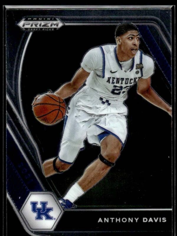 _10 2021 Panini Prizm Draft Picks Kentucky Wildcats #58 Anthony Davis