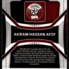 2022 Panini Prizm FIFA World Cup Qatar Qatar #186 Akram Hassan Afif RC Rookie