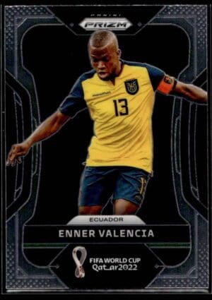 2022 Panini Prizm FIFA World Cup Qatar Ecuador #77 Enner Valencia