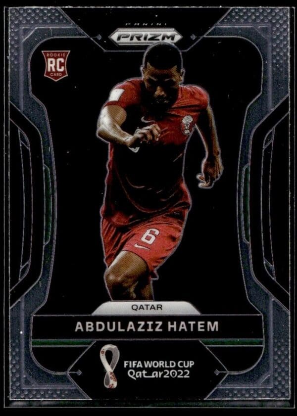 _10 2022 Panini Prizm FIFA World Cup Qatar Qatar #185 Abdulaziz Alshehri RC Rookie