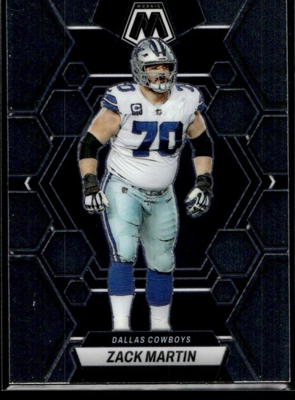 _10 2023 Panini Mosaic Dallas Cowboys #59 Zack Martin