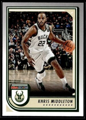 2022 NBA Hoops Milwaukee Bucks #45 Khris Middleton