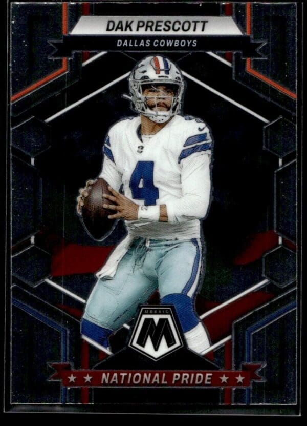 2023 Panini Mosaic Dallas Cowboys #259 Dak Prescott National Pride